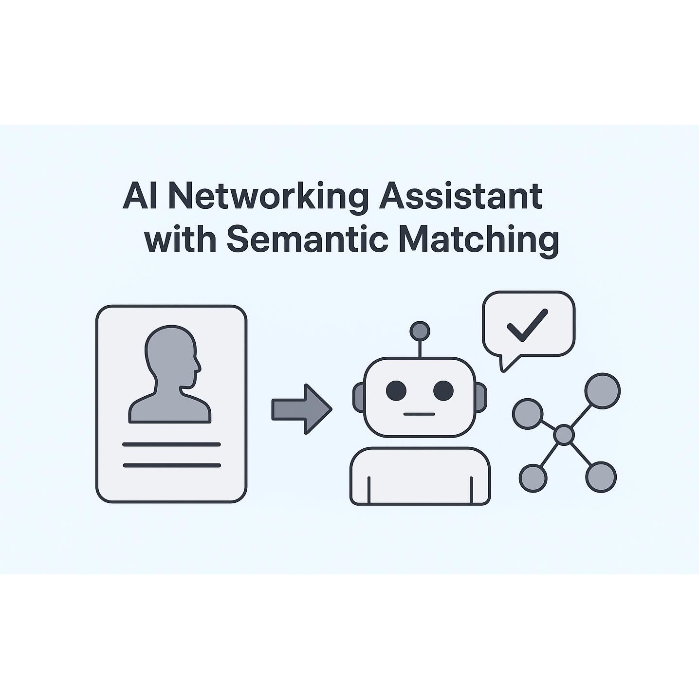 AI Networking Assistant with Semantic Matching